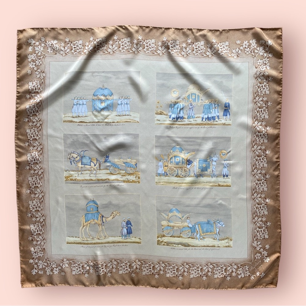 Burberry silk scarf